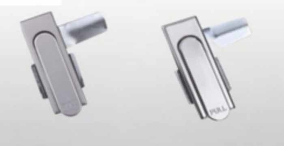 Electrical Cabinet Door Lock Connecting Black Powder Coated Rod Control Lock