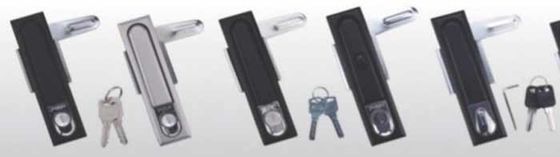 Deadlatch Equipment Flush Trigger Plane Lock Zinc Alloy Compression Lever Latch With 5 Pin Cylinder