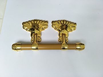 Gold Color Plastic Coffin Accessories Casket Handles For Decorating Coffins