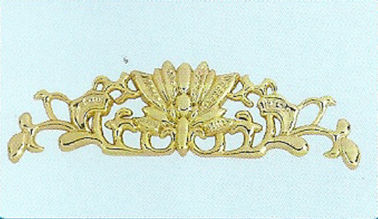 Coffin Decorations Funeral Accessories Plastic Gold - Plated Decals And Accessories