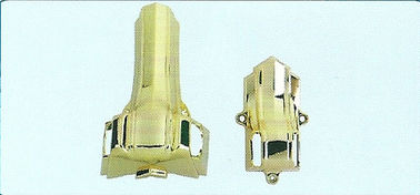 Plastic Coffin Corner Decoration Coffin Hardware Golden Color Superior Plating