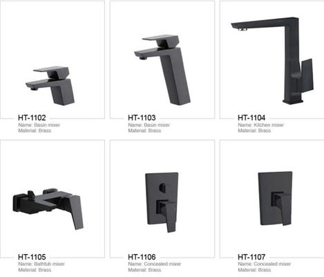 Brass Body Pretty Bathroom Accessories 304 SUS Basin Faucets
